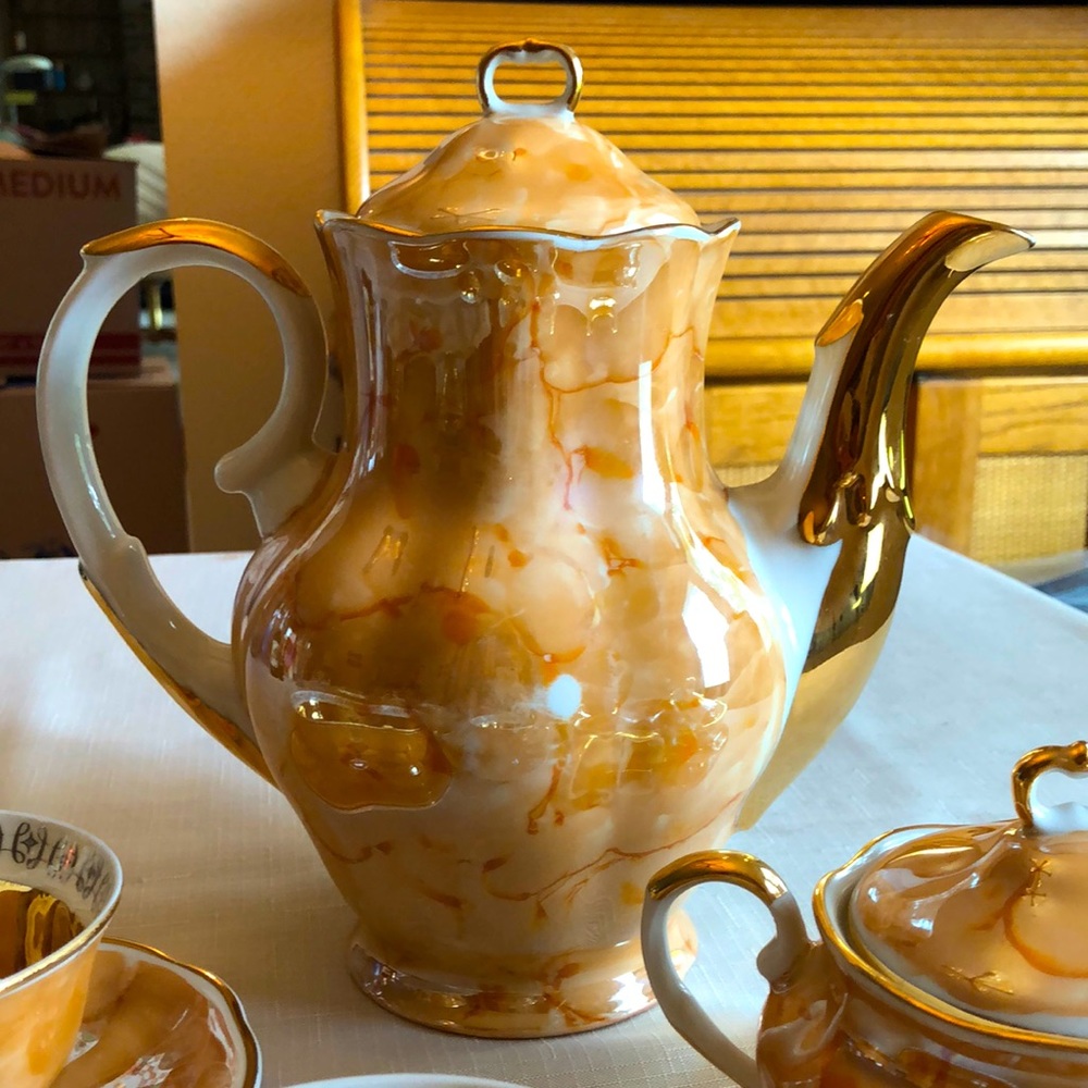 Favolina polish fine china vintage tea set.